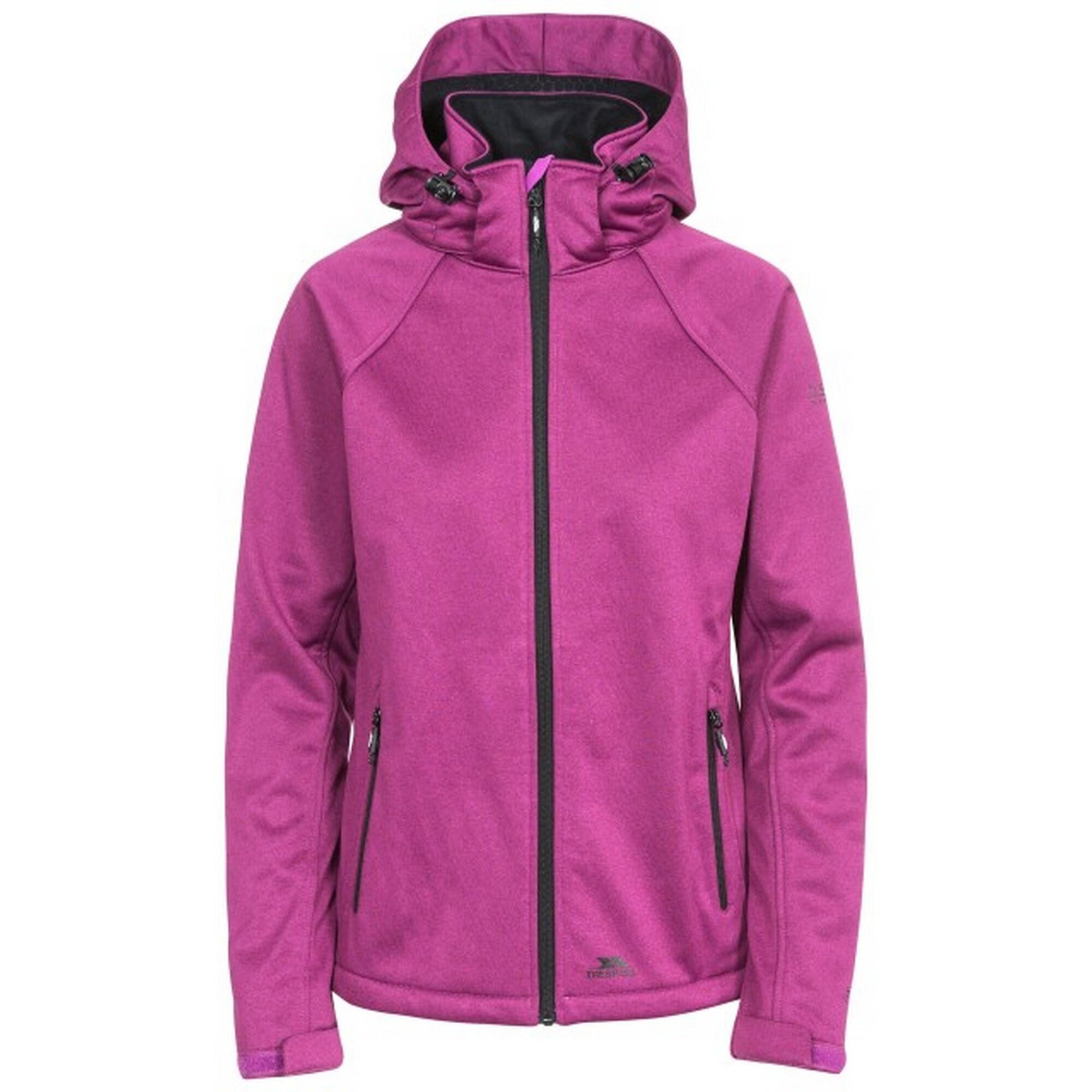 TRESPASS Womens/Ladies Angela Softshell Jacket (Purple Orchid Marl)