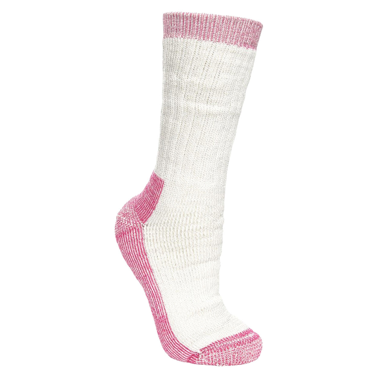 TRESPASS Womens/Ladies Springing DLX Trekking Socks (Grey Marl)