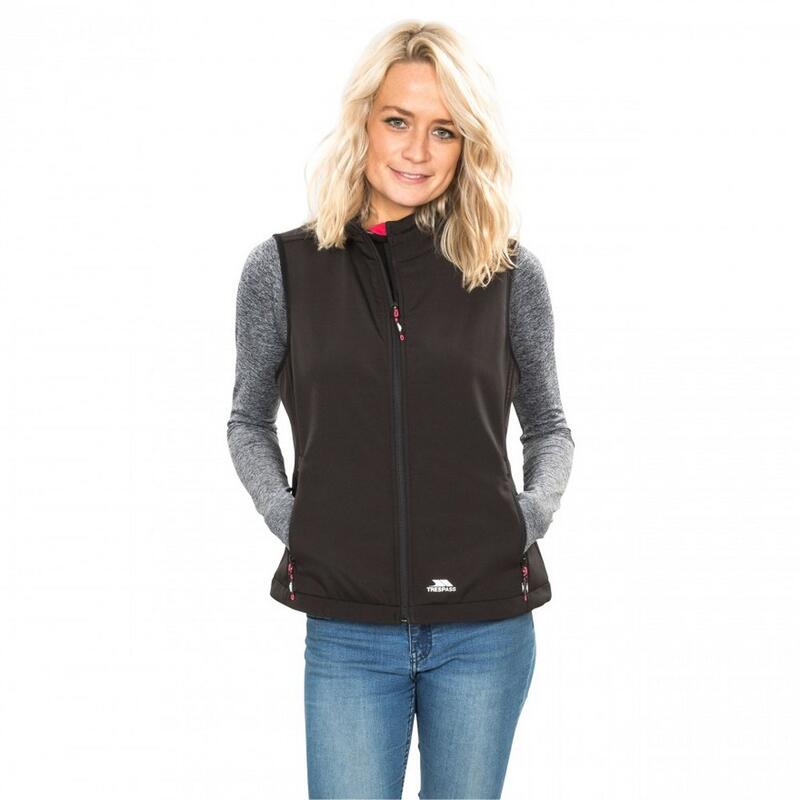 Chaleco Softshell de Invierno Norma para Mujer Negro