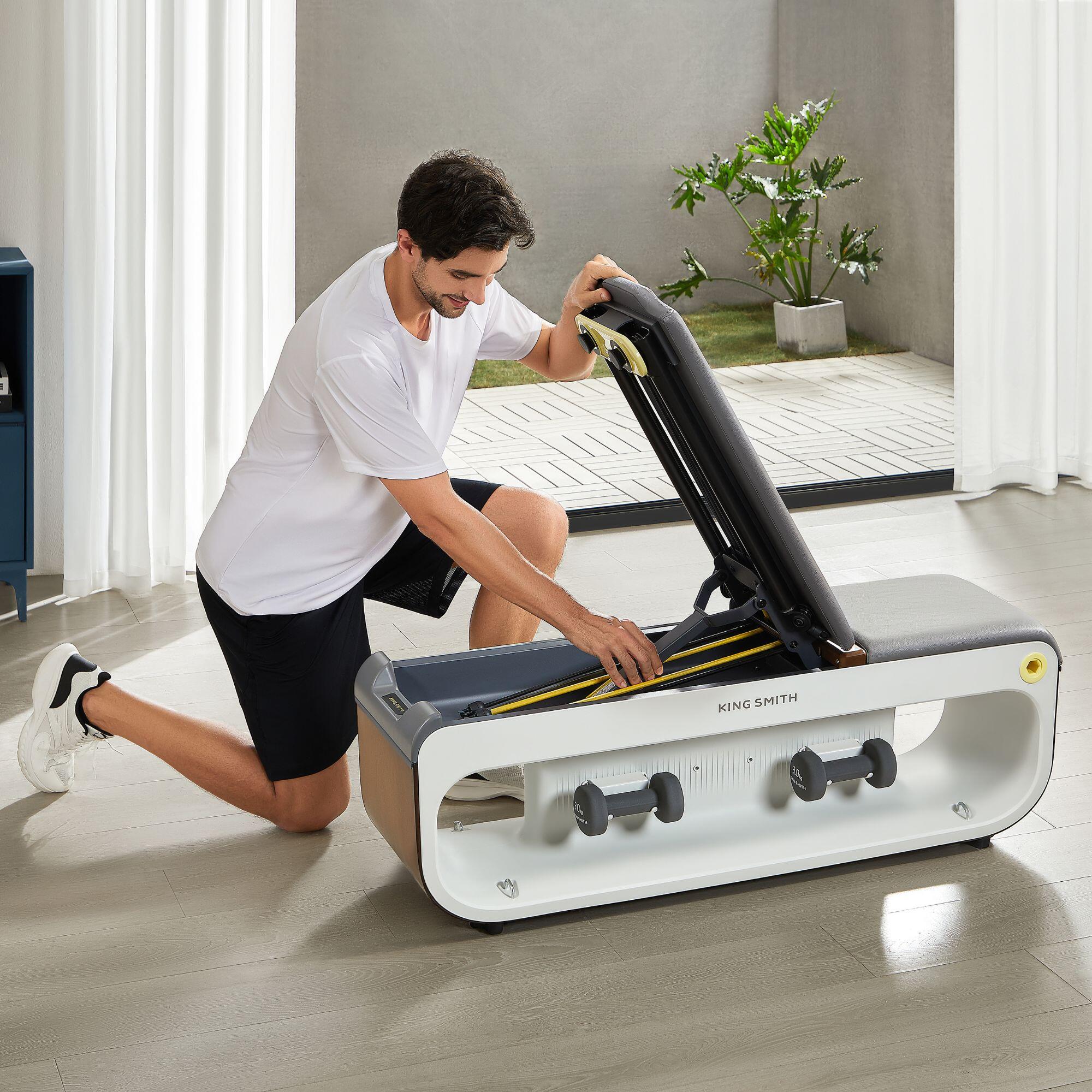 Panca multifunzione Kingsmith FBB1C per esercizi di braccia 8/10