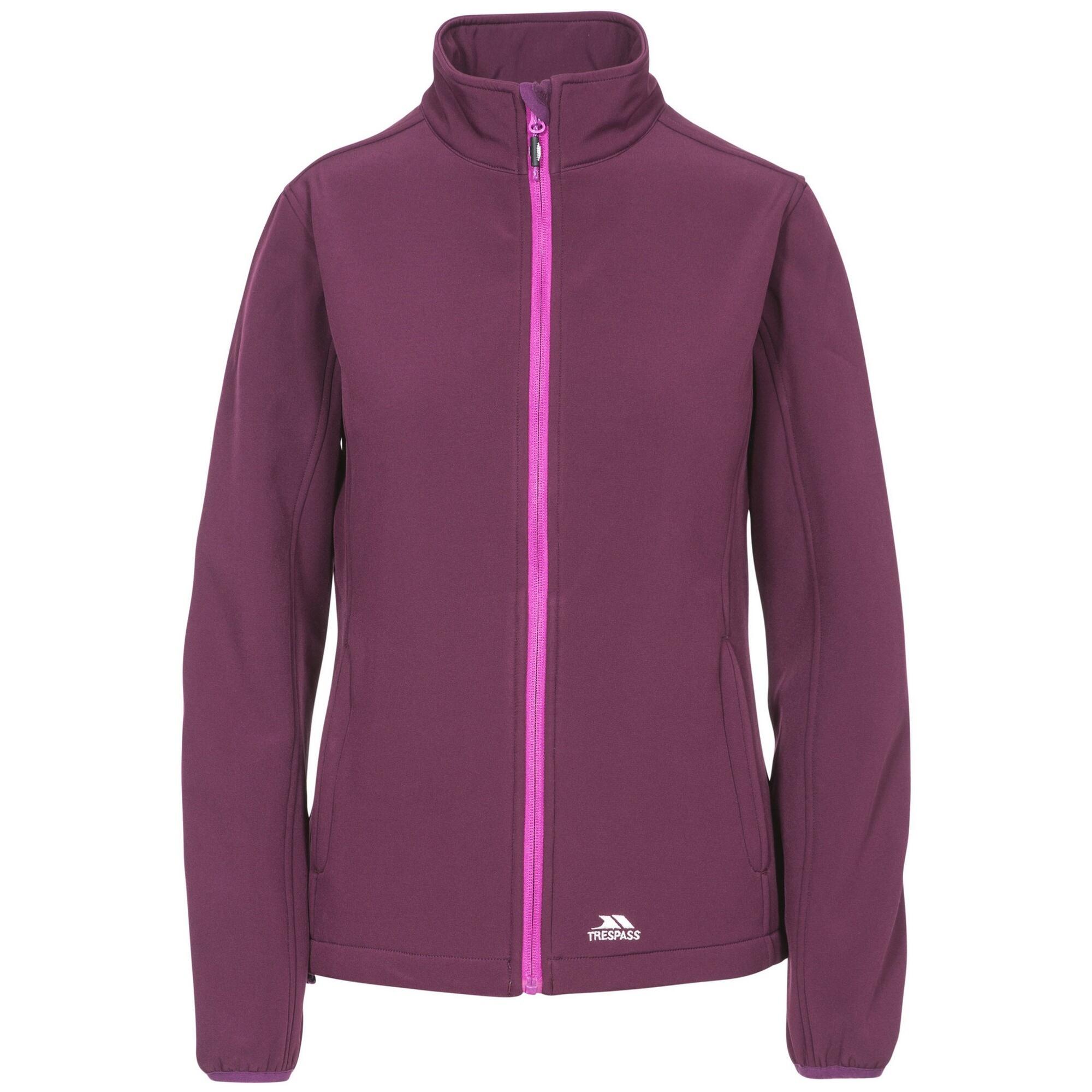 TRESPASS Womens/Ladies Meena Softshell Jacket (Potent Purple)