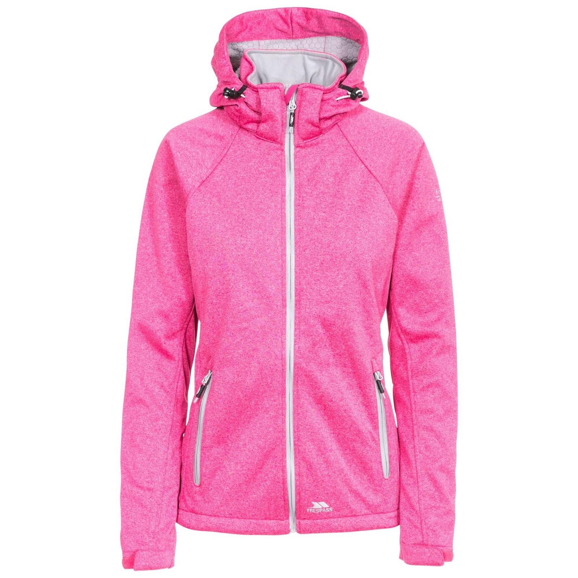 TRESPASS Womens/Ladies Angela Softshell Jacket (Pink Lady Marl)