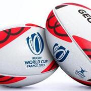 Pallone da rugby Gilbert 2023 Sostenitore Coppa del Mondo Georgia