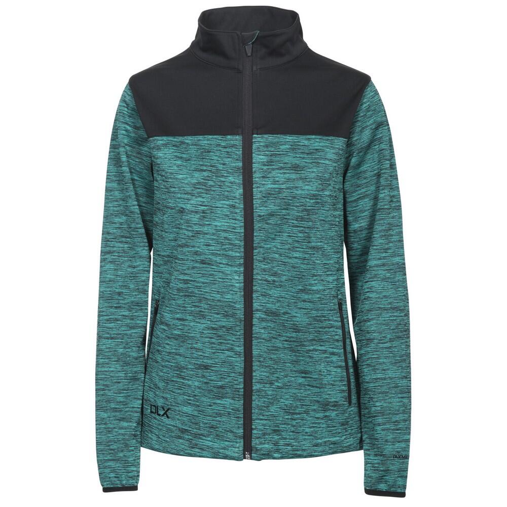 TRESPASS Womens/Ladies Laverne DLX Softshell Jacket (Ocean Green)
