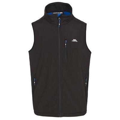 Vassus Gilet In Softshell Uomo Trespass Nero