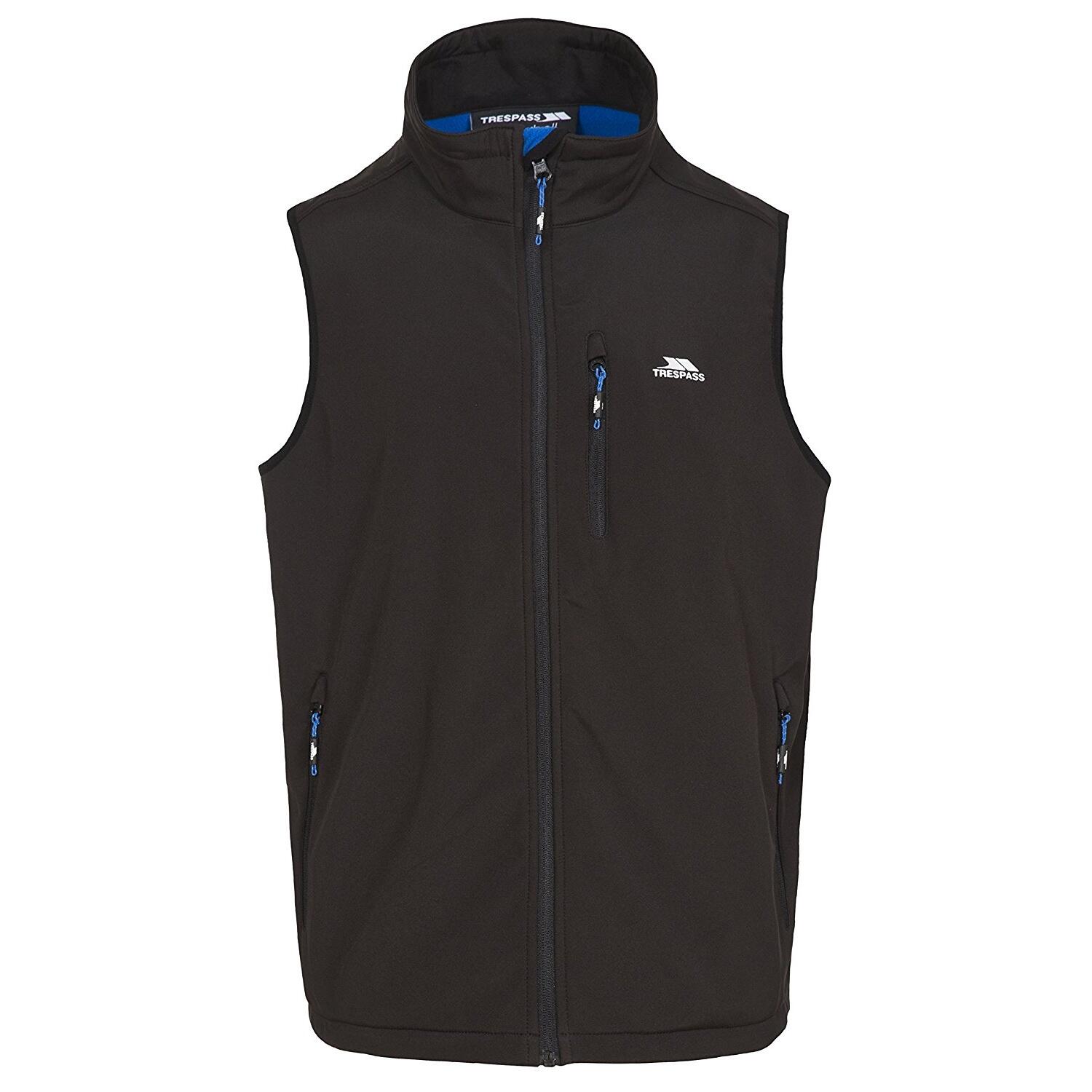Vassus Veste Softshell Sans Manches Homme Noir TRESPASS Decathlon
