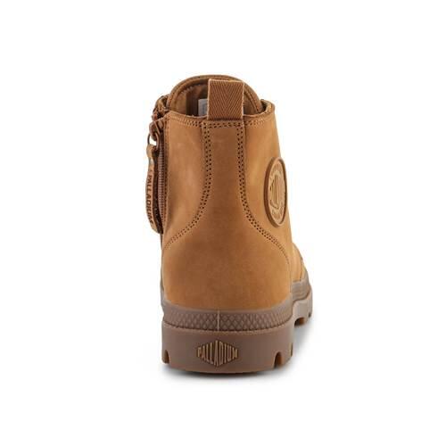 Scarpa universali uomo Palladium Pampa Hi Zip Apple Cinnamon 5/5