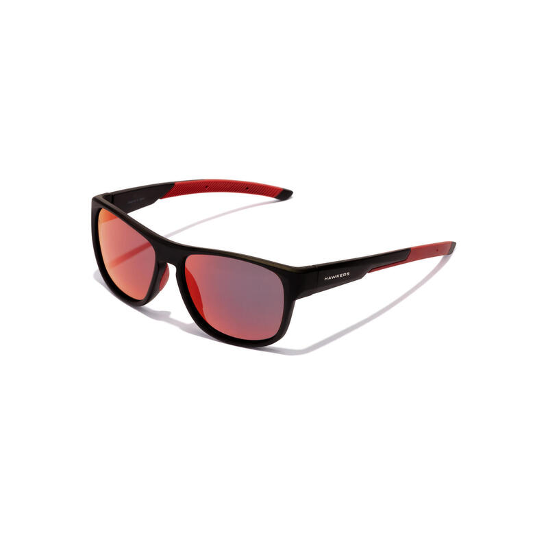 HAWKERS - Lunettes de soleil pour Homme et Femme Ruby noire polarisée - GRIP
