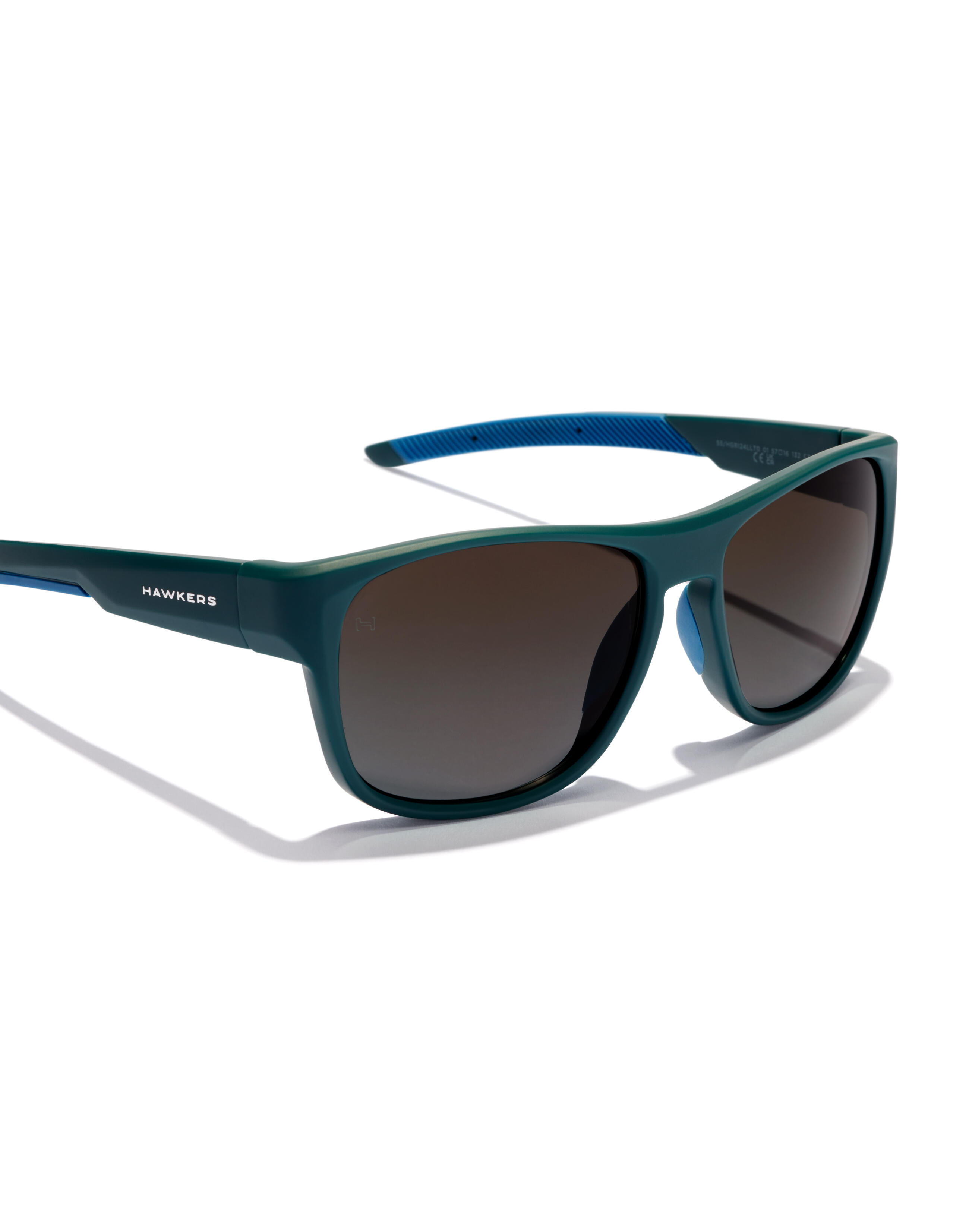 HAWKERS - Lunettes de soleil pour Homme et Femme tempête sarcelle noire - GRIP 3/8