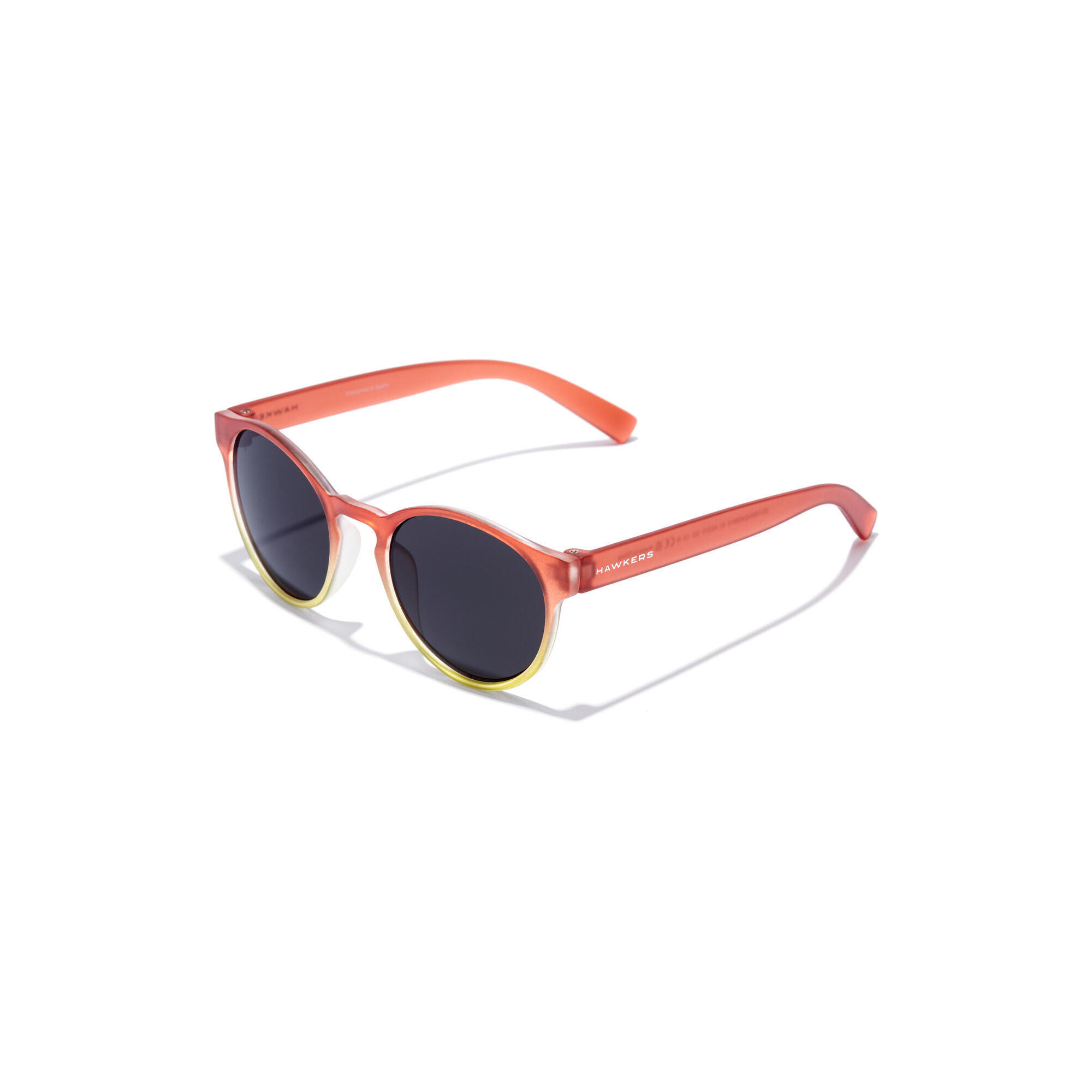 Hawkers - Hawkers - Lunettes De Soleil Pour Enfants Gris Foncé Orange - Belair Kids - Lunettes De Soleil - Jaune|noir|orange - Taille Unique - Decathlon