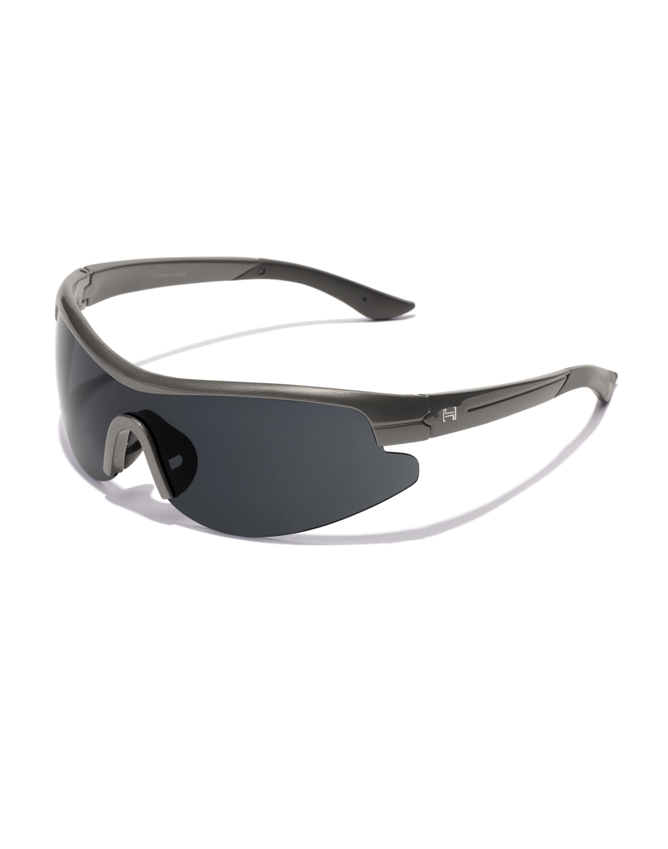 Occhiali da sole per uomini e donne blu della pistola metallica ACTIVE HAWKERS Decathlon