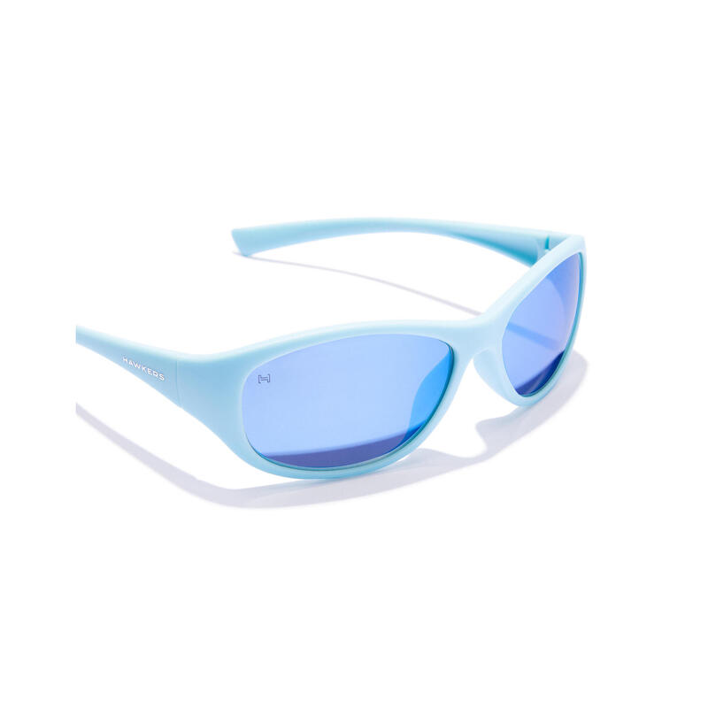 Lunettes de soleil pour enfants turquoise bleu chrome - RAVE KIDS