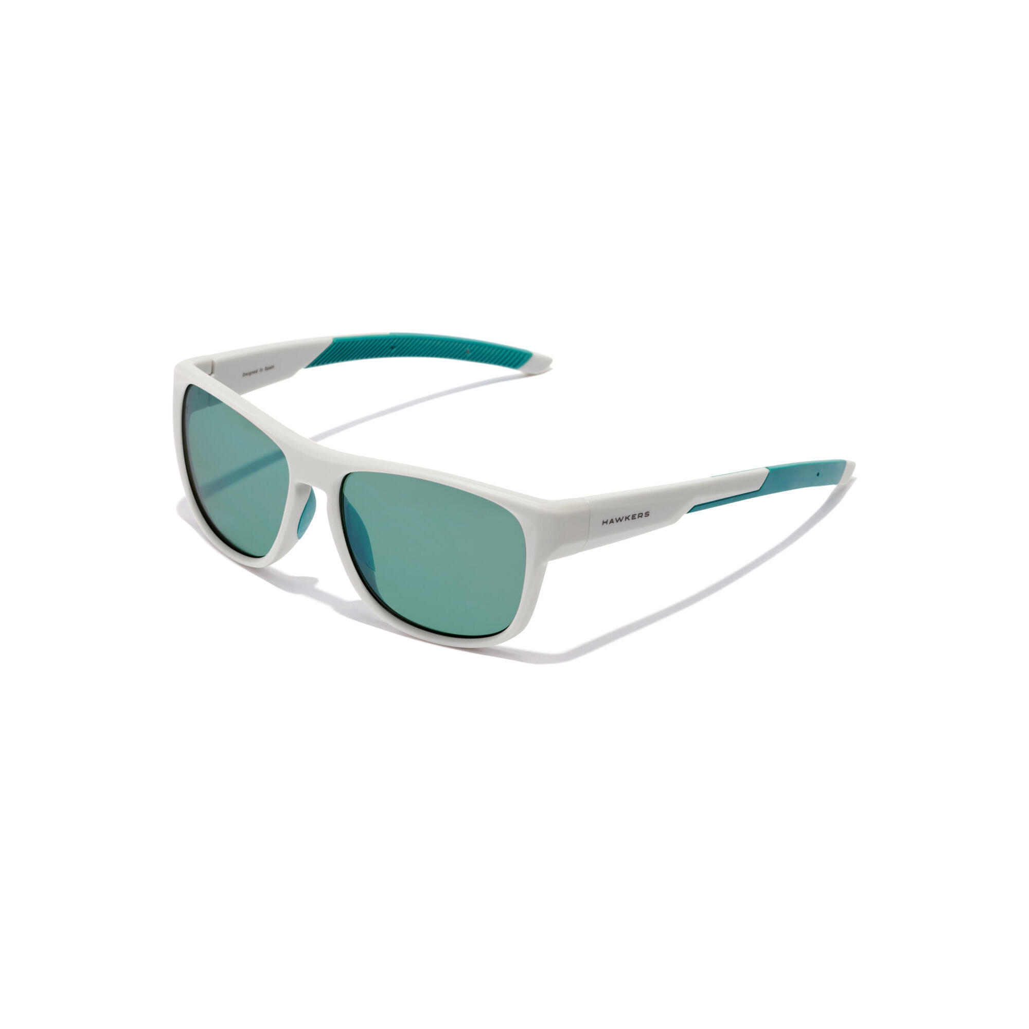 Hawkers - Hawkers - Lunettes De Soleil Pour Homme Et Femme Jade Blanche - Grip - Lunettes De Soleil - Blanc|vert - Taille Unique - Decathlon
