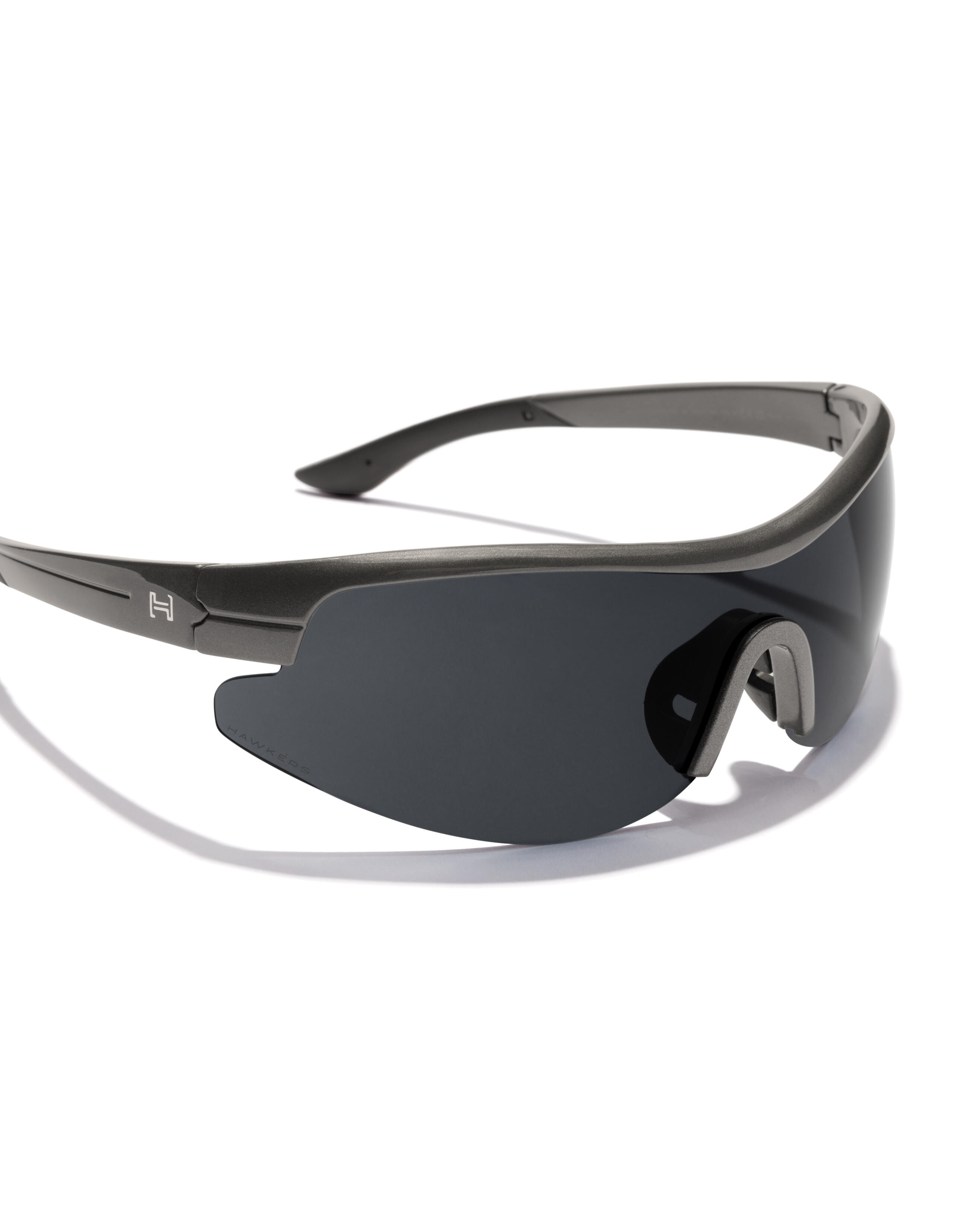 HAWKERS - Zonnebril voor mannen en vrouwen metallic pistool blauw - ACTIVE 4/7