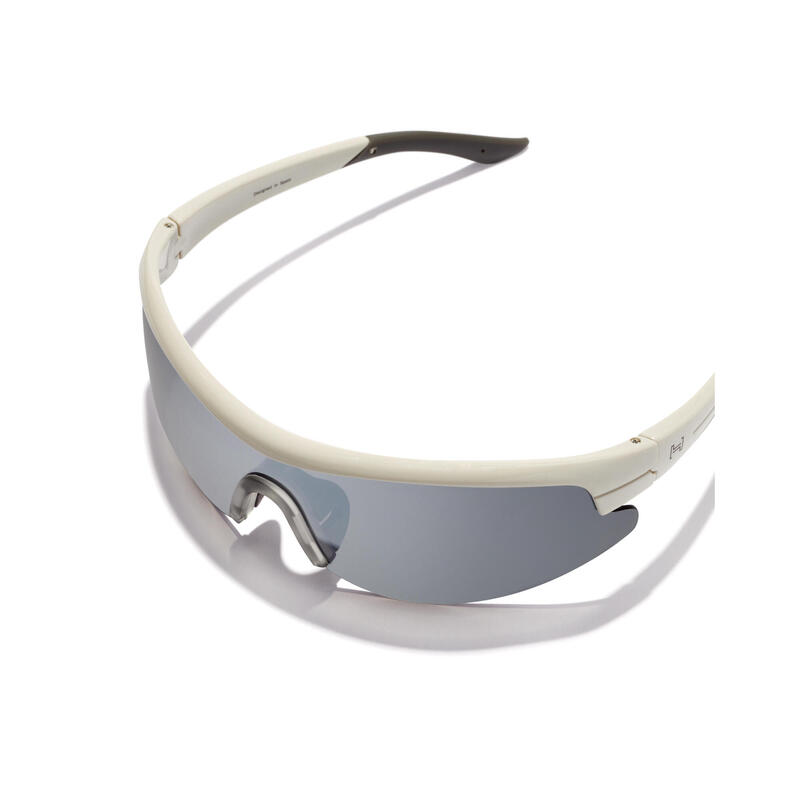 Lunettes de soleil pour hommes et femmes Chrome blanc polarisé - ACTIVE