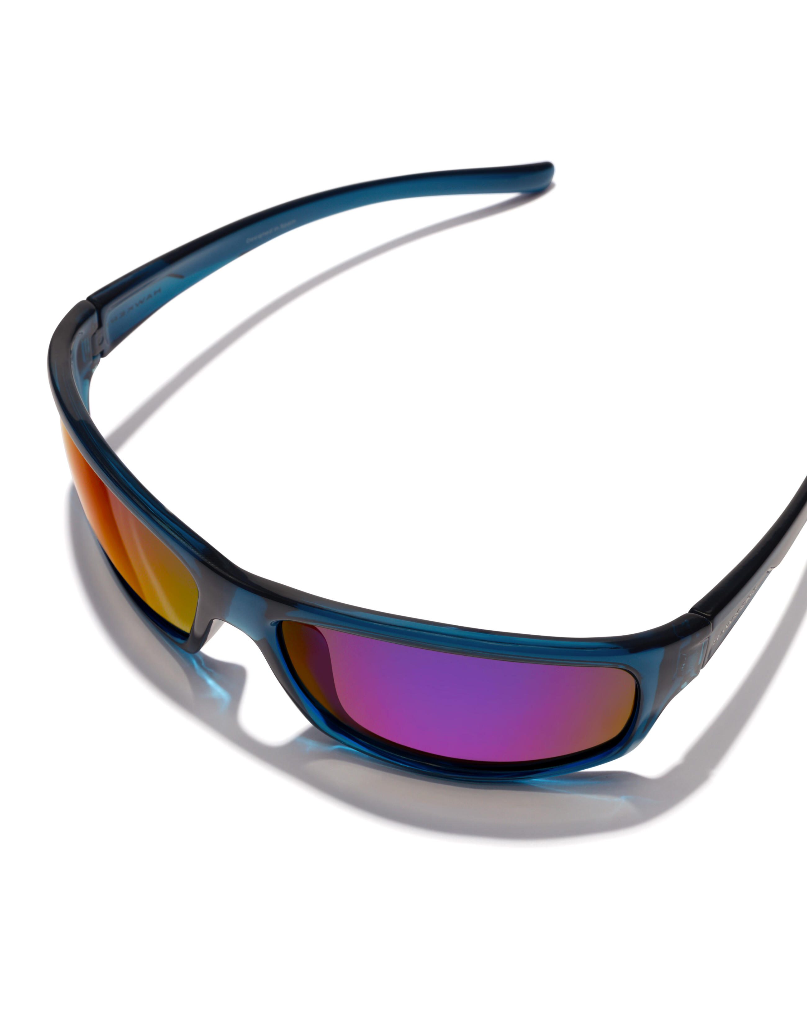 HAWKERS - Lunettes de soleil Homme et Femme POLARIZED ROYAL BLUE SKY - BOOST 3/8