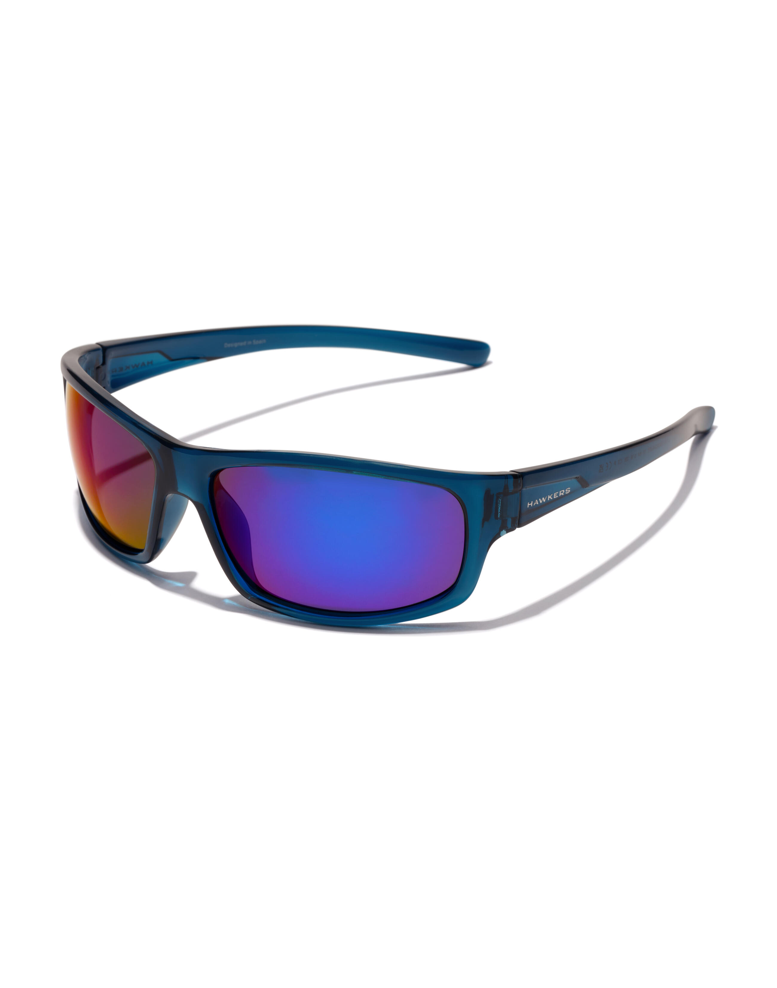 Occhiali da sole per uomini e donne polarizzati neri scuri BOOST HAWKERS Decathlon