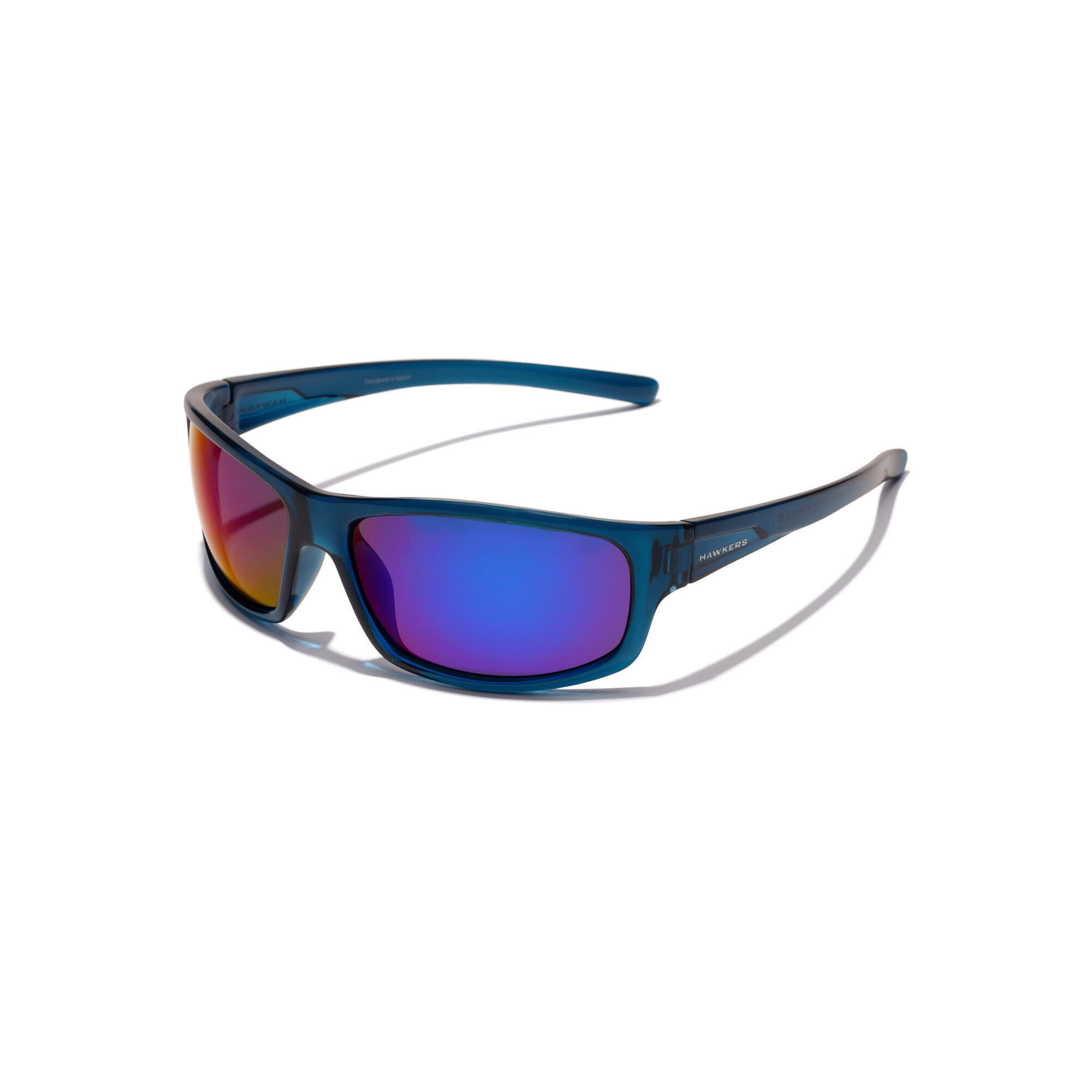 Hawkers - Lunettes De Soleil Pour Hommes Et Femmes Polarisé Le Ciel Bleu Royal - Boost - Lunettes De Soleil - Bleu - Taille Unique - Decathlon