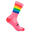 Calcetines Deportivos Running Perro Loco unisex LGTBI Rosa