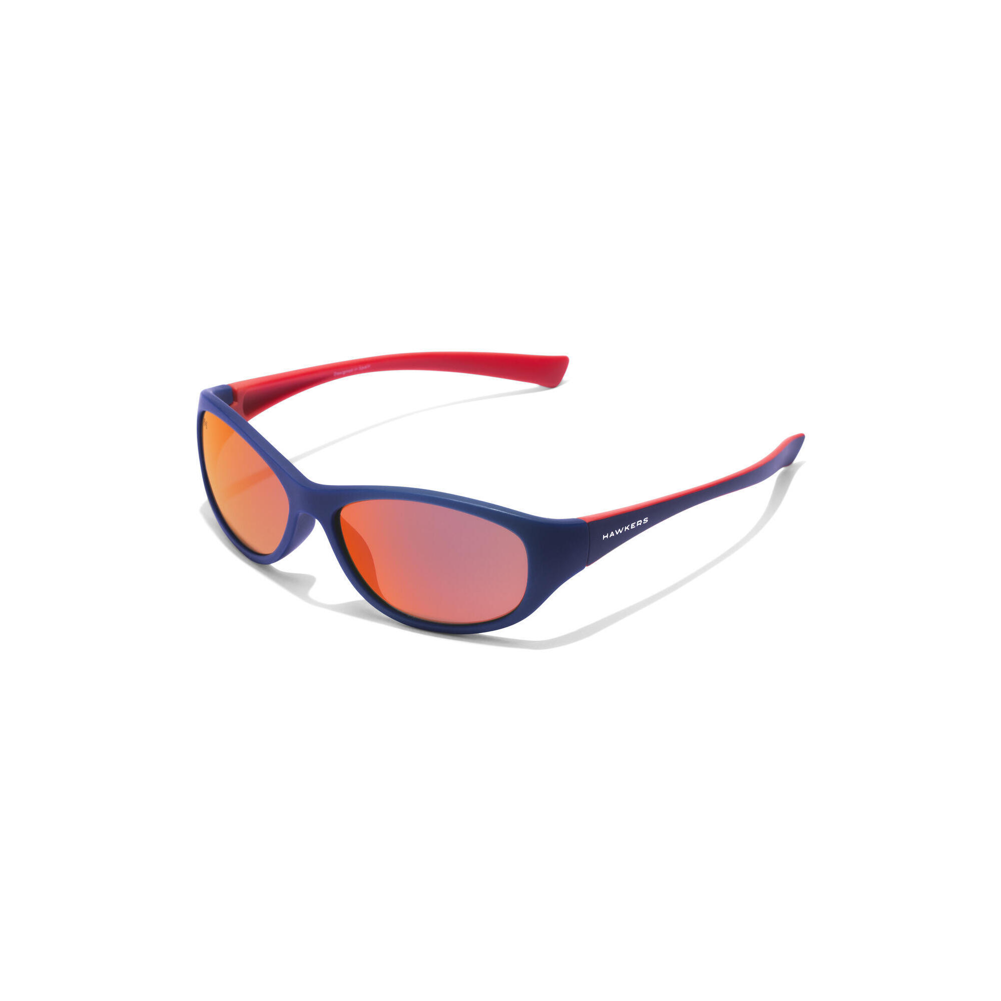 Hawkers - Hawkers - Lunettes De Soleil Pour Enfants Ruby Navy - Rave Kids - Lunettes De Soleil - Bleu|orange|rouge - Taille Unique - Decathlon