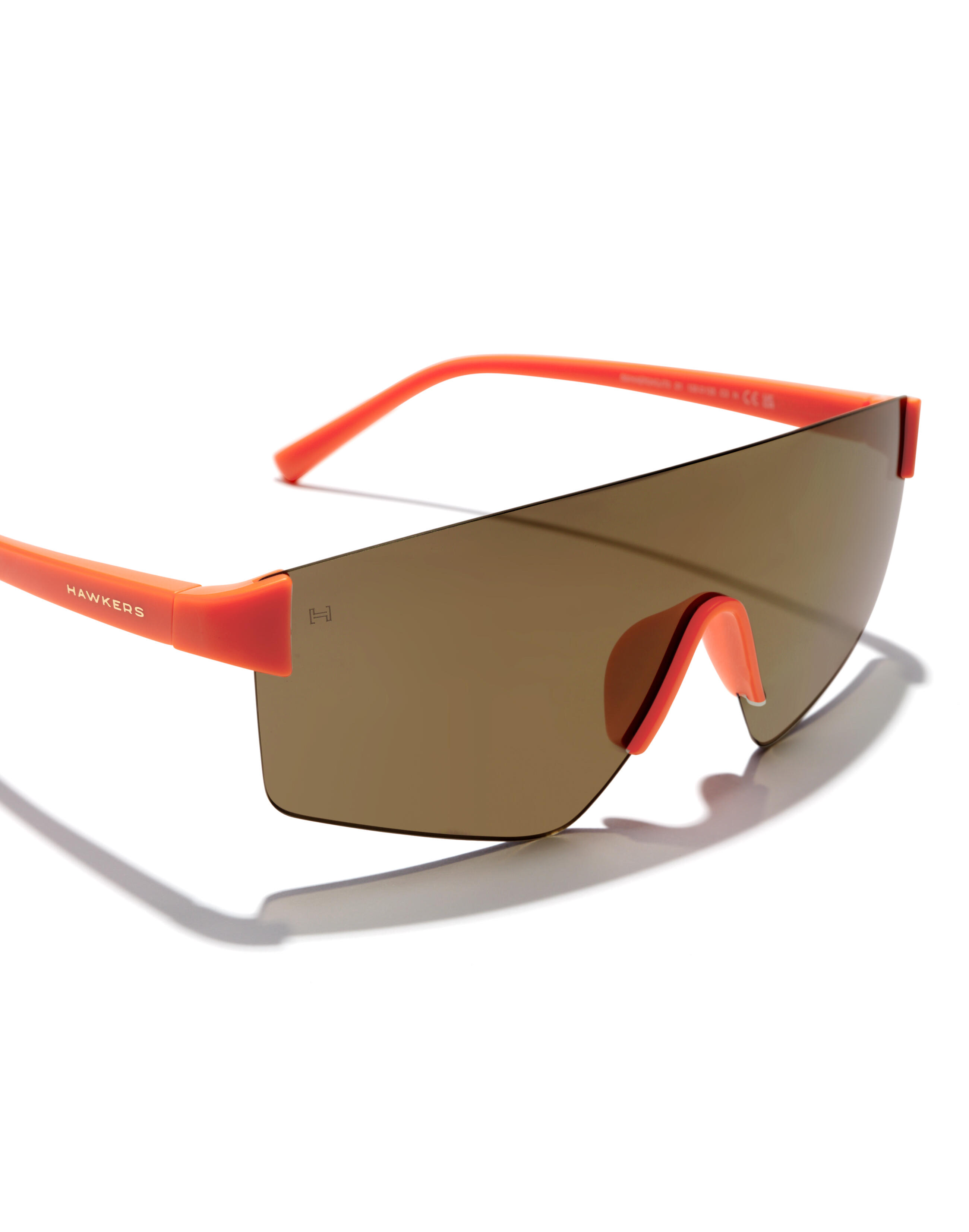 HAWKERS - Zonnebrillen voor mannen en vrouwen oranje beige - AERO 3/6
