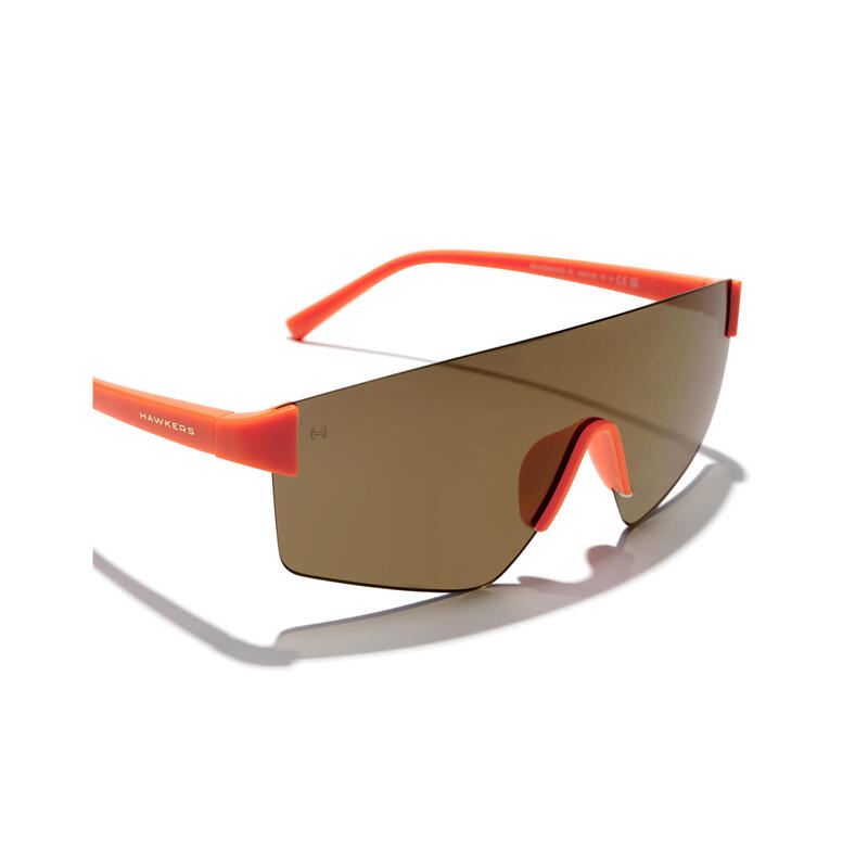 Óculos de sol para homens e mulheres bege laranja - AERO