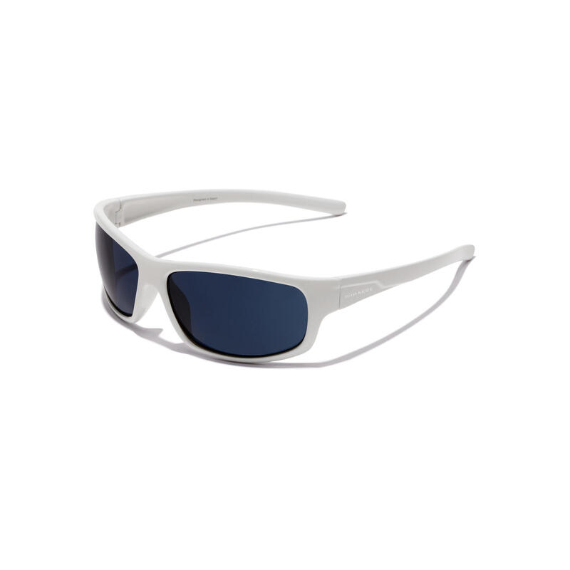 HAWKERS - Lunettes de soleil pour Homme et Femme blancs bleu foncé - BOOST