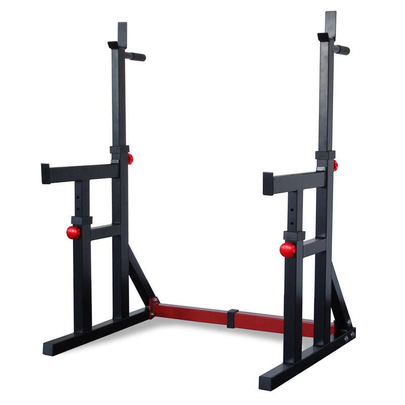 Rack de Musculação com Suporte de Fundos Ajustável Titanium Strength