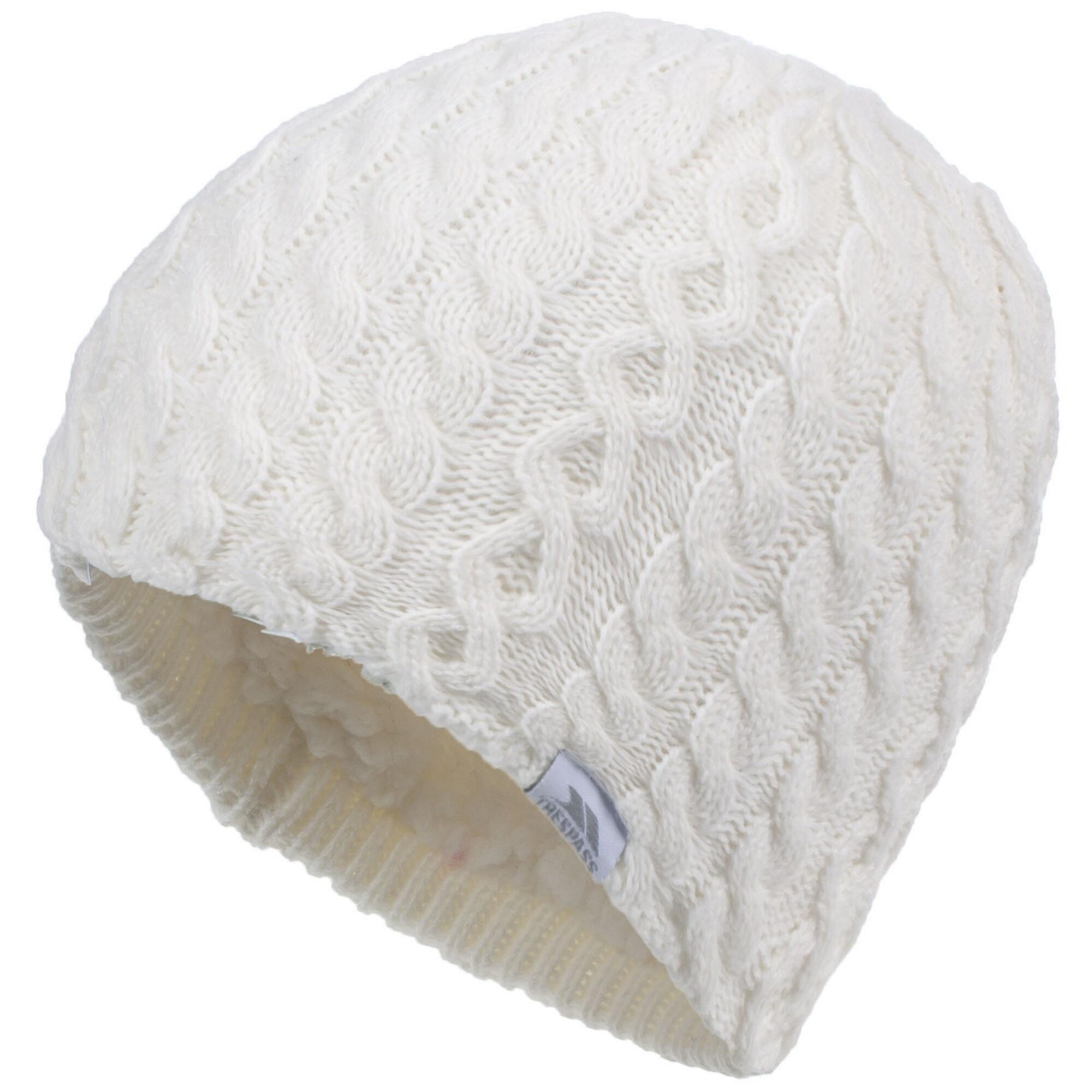 Cappello a maglia da donna Kendra (Bianco)