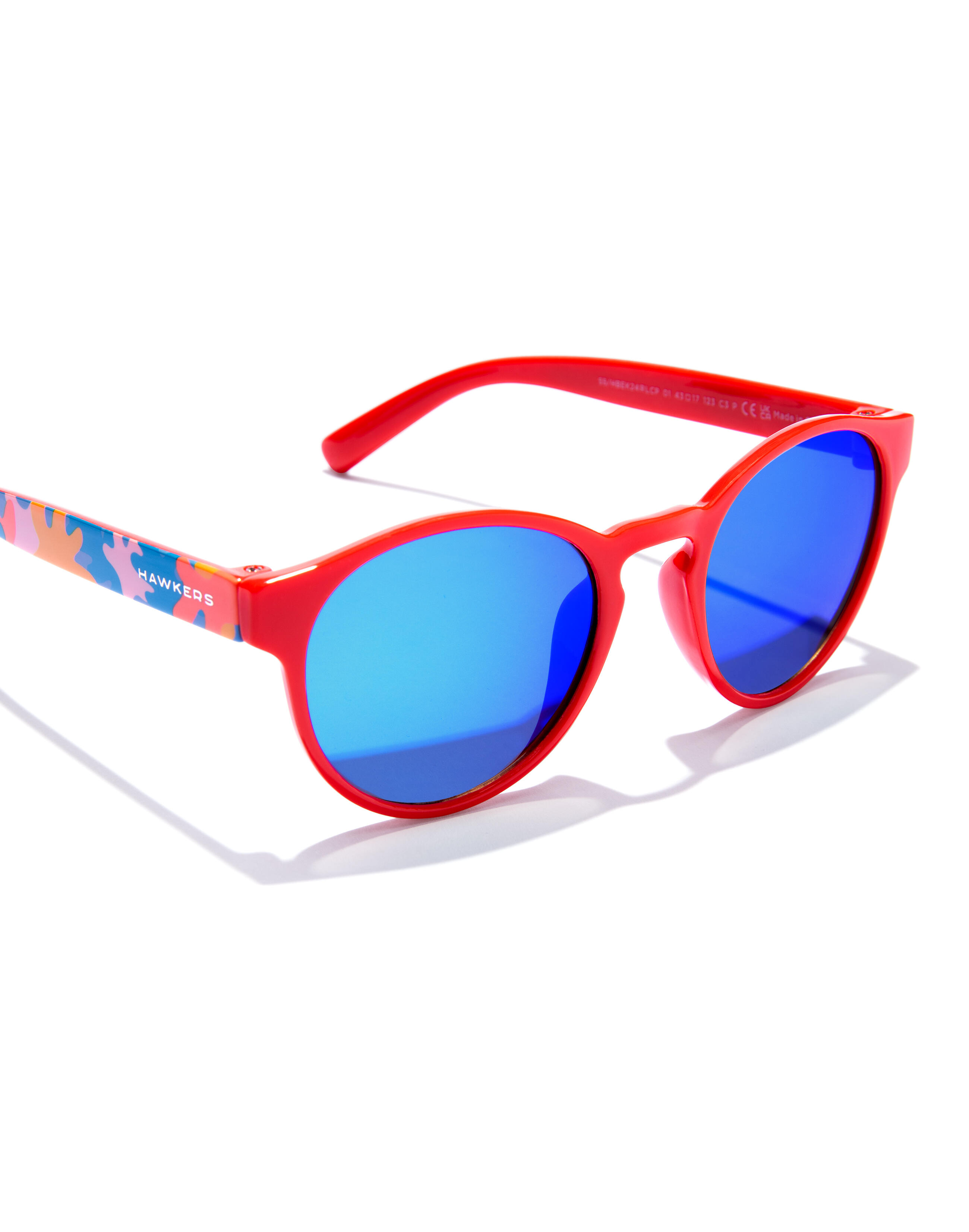 HAWKERS - Gafas de Sol para Niños POLARIZED RED CLEAR BLUE - BELAIR KIDS 4/6