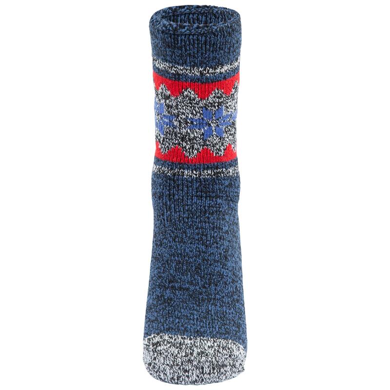 Chaussettes KARVONEN Adulte (Bleu marine Chiné)