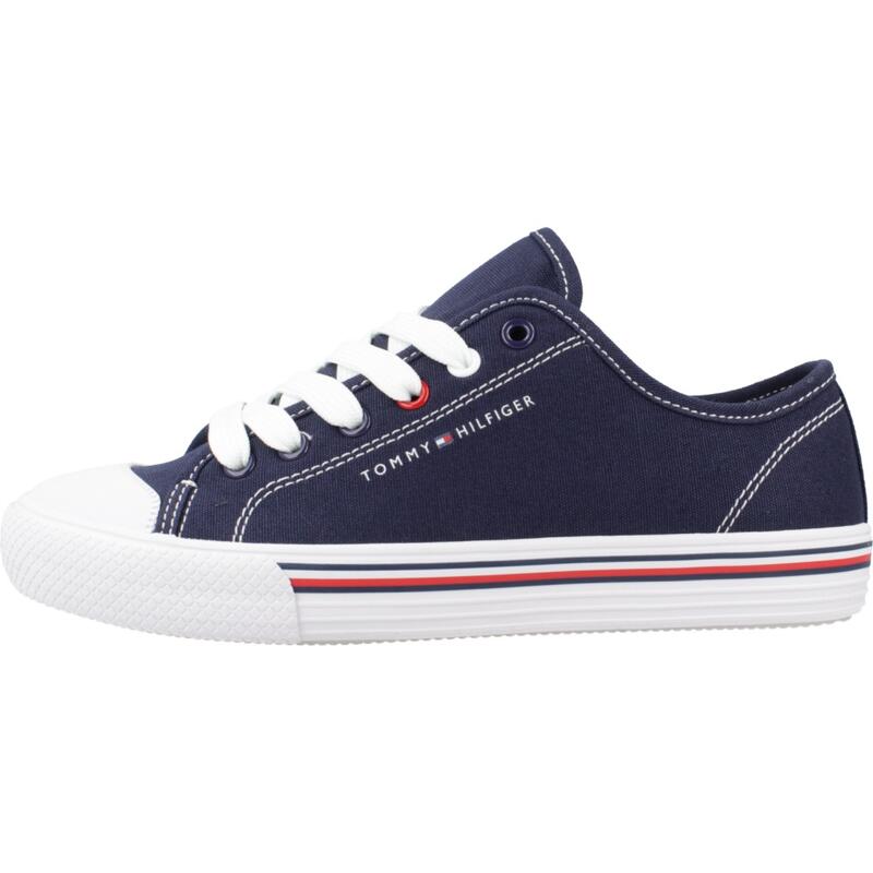 Zapatillas niña Tommy Hilfiger Sneaker Bassa Allacciata Azul