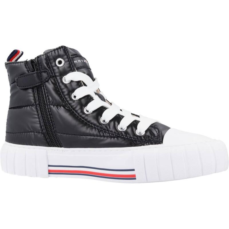 Zapatillas niña Tommy Hilfiger High Top Lace-up Sneaker Negro