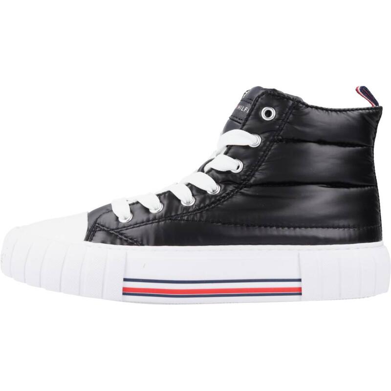 Zapatillas niña Tommy Hilfiger High Top Lace-up Sneaker Negro