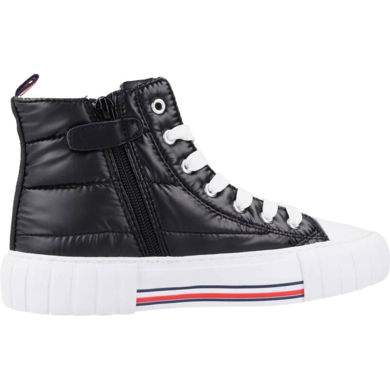 Zapatillas niña Tommy Hilfiger High Top Lace-up Sneaker Negro