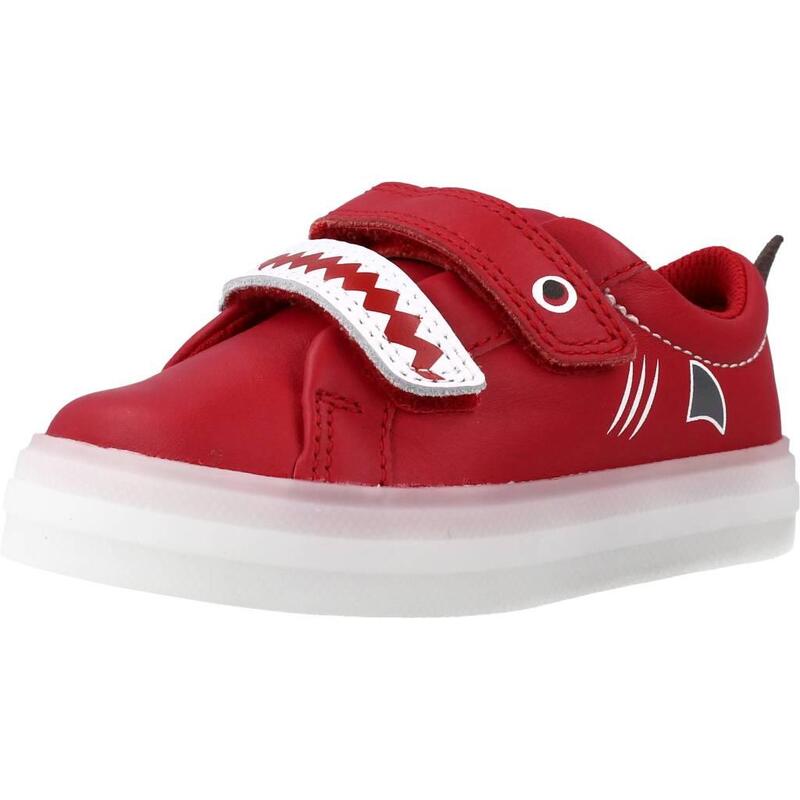 Zapatillas niño Clarks Flarescalelo T Rojo