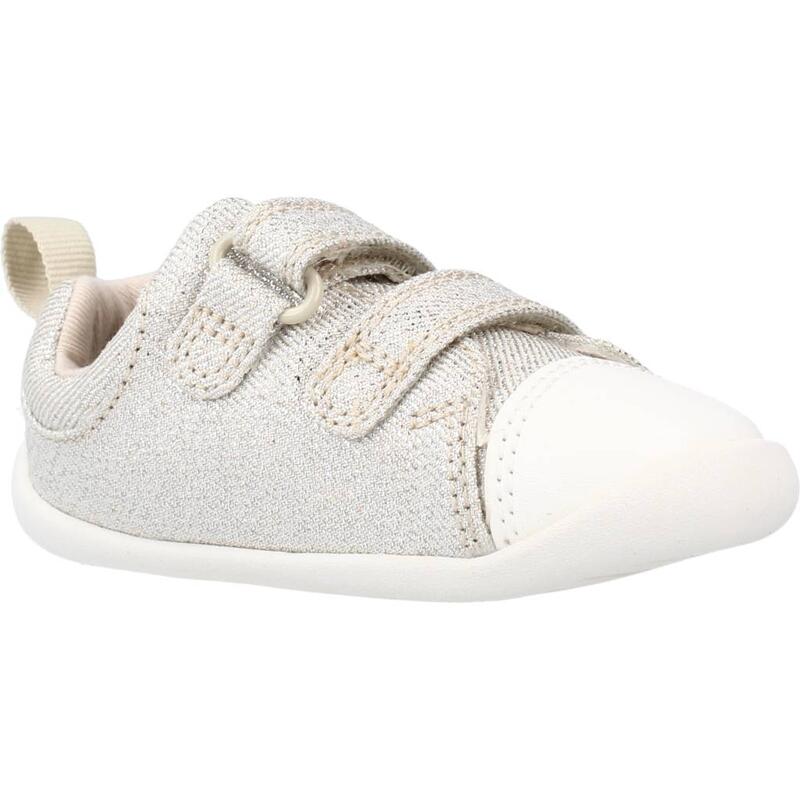 Zapatillas niña Clarks Roamer Craft T Plata