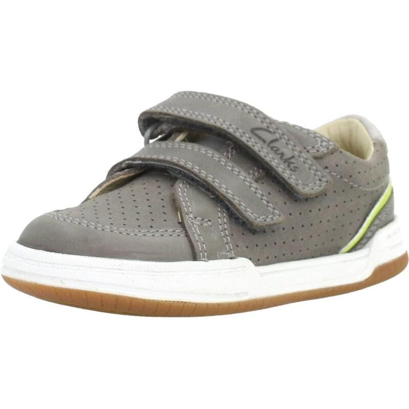 Zapatillas niño Clarks Fawn Solo T Gris