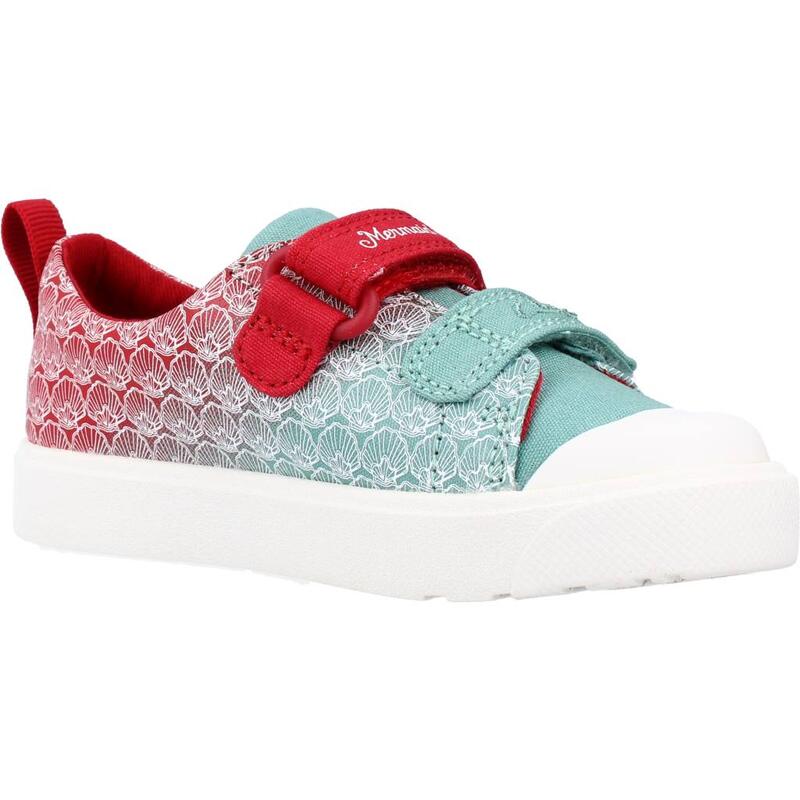 Zapatillas niña Clarks City Shell T Rojo