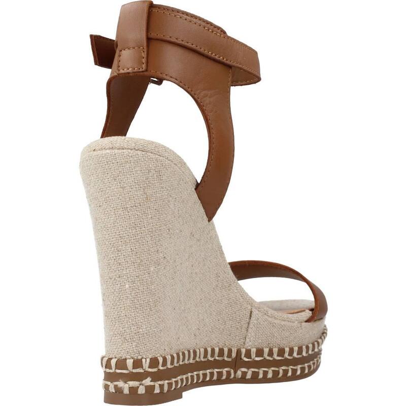 Sandalias Mujer Tommy Hilfiger Elevated Signature Wedge Marron