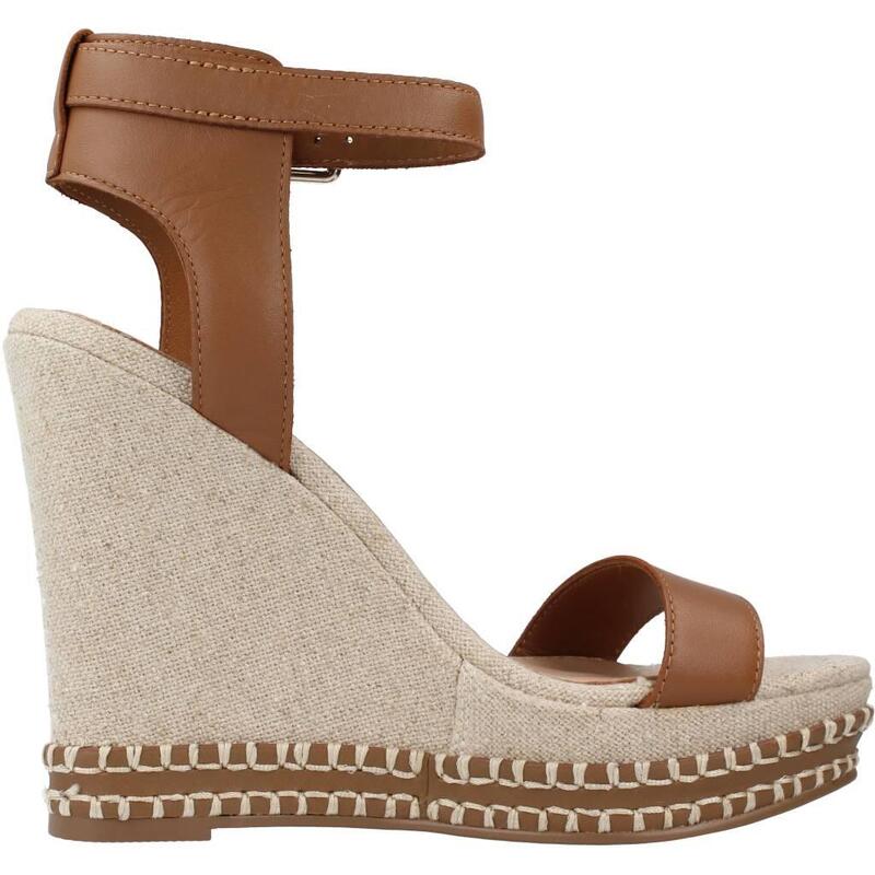 Sandalias Mujer Tommy Hilfiger Elevated Signature Wedge Marron