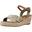 Sandalias Mujer Tommy Hilfiger Webbing Low Wedge Verde