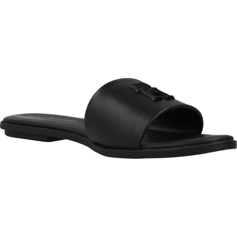 Sandalias Mujer Tommy Hilfiger Th Pop Mule Negro