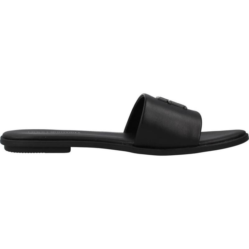 Sandalias Mujer Tommy Hilfiger Th Pop Mule Negro