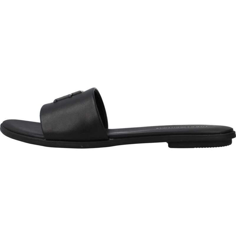 Sandalias Mujer Tommy Hilfiger Th Pop Mule Negro