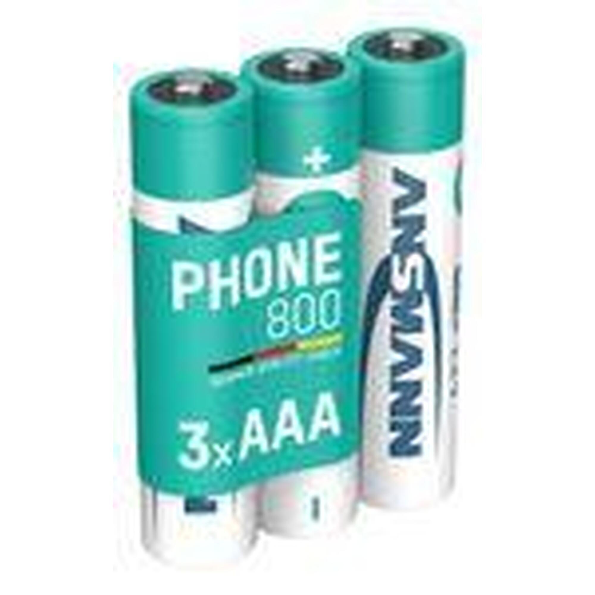 Micro AAA Akku 800 mAh Geringe Selbstentladung