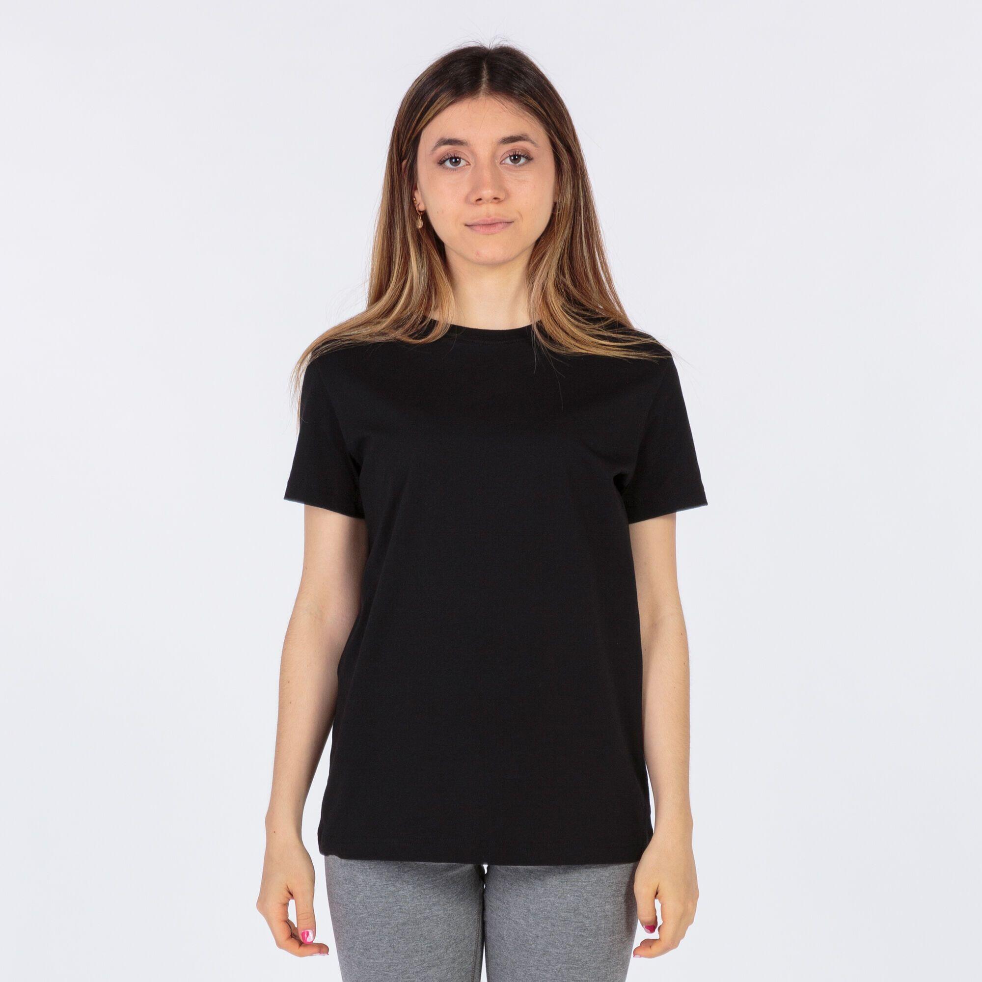 JOMA T-Shirt Manga Curta Fitness Mulher Joma Desert Preto
