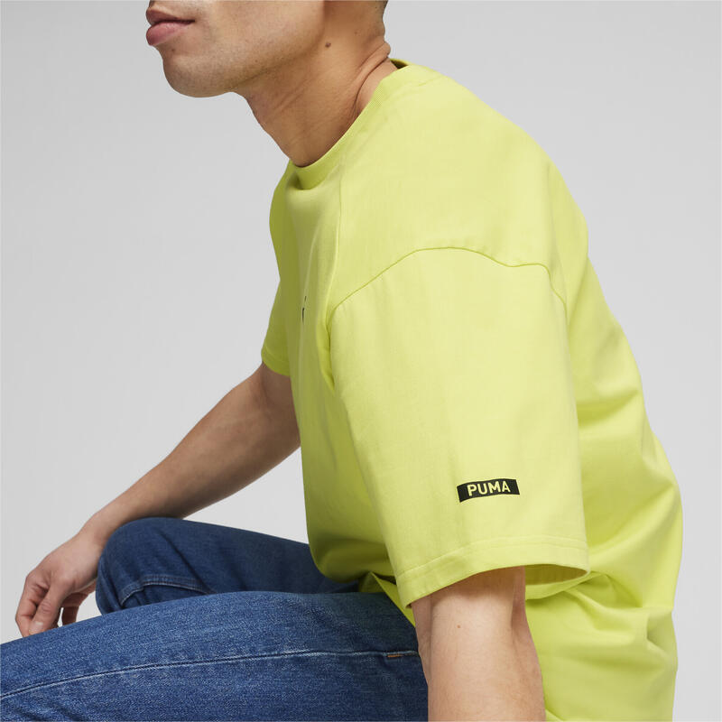 Camiseta RAD/CAL Hombre PUMA Lime Sheen Green