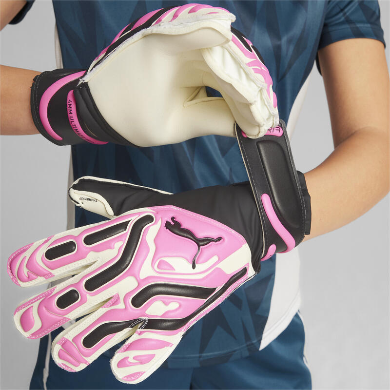 Guantes Niños de portero PUMA ULTRA Match Protect PUMA Poison Pink White Black