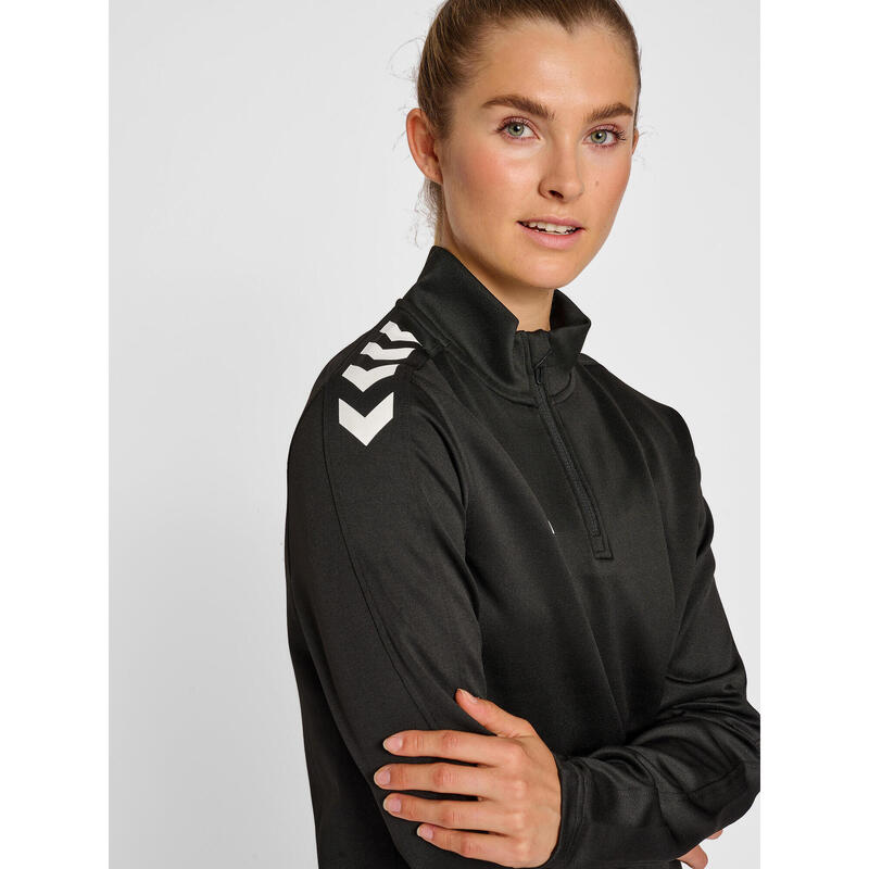 Sweatshirt Hmlcore Multisport Damen Atmungsaktiv Feuchtigkeitsabsorbierenden
